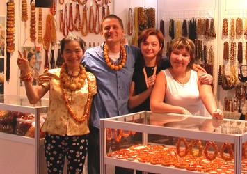 Us exhibiting at the Hong Kong International Jewelry Fair
