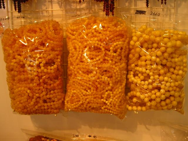 All natural amber beads, bracelets.