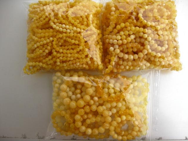 All natural amber beads, bracelets.